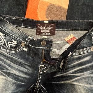 Big Star- Liv Boot cut, Dark wash Blue jeans